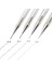 3 Adet 0.9mm Set Şeffaf Mekanik Kurşun Kalem 0.3, 0.5, 0.7, 0.9mm Kurşun Yedekler ile Eskiz Otomatik Kalemler Sanat Çizim Boyama Için Set (Yurt Dışından) 3