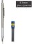 0.5mm 1 Takım Metal Mekanik Kurşun Kalem Seti Kurşun Yedekler ile Öğrenci Yazma Çizim Sanat Kaynağı 0.3/0.5/0.7/0.9/1.3/2.0mm Otomatik Kalem (Yurt Dışından) 2