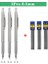 3 Adet-0.5mm Tam Metal Mekanik Kurşun Kalem 0.3/0.5/0.7/0.9/1.3/2.0mm Sanat Kroki Boyama Otomatik Kurşun Kalem Ofis Okul Malzemeleri (Yurt Dışından) 2