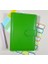 D Yeşil A5 45 Sayfa Kawaii A5 A6 A7 Gevşek Yaprak Defter Kağıdı Dolum Spiral Ciltleyici Dizin Iç Sayfalar Aylık Haftalık Günlük Planlayıcı Gündem (Yurt Dışından) 1