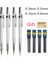 0.3 0.5 0.7mm Set 0.3 0.5 0.7 0.9mm Basit Şeffaf Mekanik Kurşun Kalem Seti Talepleri ile Öğrenci Yazma Boyama Için Kawaii Temizle Otomatik Kalem (Yurt Dışından) 3