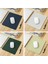 Beyaz 19X23CM Küçük Pu Mouse Pad Kaymaz Oyun Masaüstü Deri Mouse Pad Su Geçirmez Çizilmez Kolay Temizlenebilir Mat Pc Dizüstü Masaüstü Için (Yurt Dışından) 3