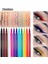 02-Big Damga 12 Renk Eyeliner Sıvı Kalem Su Geçirmez Kolay Giyilebilir Makyaj Mat Göz Kalemi Mavi Kırmızı Yeşil Beyaz Altın Kahverengi Eyeliner (Yurt Dışından) 1