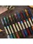5 Adet Mix 5/8/10 Adet Yüksek Kapasiteli Düz Sıvı Jel Kalem 904 Hızlı Kuru Vintage Renkli Mürekkep 18 Renk Seti 0.5mm Iğne Şekilli Uç El Kitabı (Yurt Dışından) 1