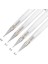 0.3mm Kalem Seti B Şeffaf Mekanik Kurşun Kalem Seti 0.3, 0.5, 0.7 0.9mm Eskiz Sanat Çizim Boyama Otomatik Kalemler Için Hb Kurşun Yedekler ile (Yurt Dışından) 4