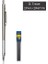 0.7mm 1 Takım Metal Mekanik Kurşun Kalem Seti Kurşun Yedekler ile Öğrenci Yazma Çizim Sanat Kaynağı 0.3/0.5/0.7/0.9/1.3/2.0mm Otomatik Kalem (Yurt Dışından) 2
