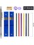 Sarı Set A 2.0mm Metal Mekanik Kalem Seti Renkli Kurşun 2b Silinebilir Öğrenci Sanat Kroki Çizim Araçları Okul Ofis Malzemeleri Kırtasiye (Yurt Dışından) 1