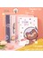 Sarı Çiçek 1 Adet A5 Kawaii Dizüstü Dergisi Kpop A5 Sevimli Astarlı Not Defteri Çift Bobin Taşınabilir Defterler Yazma Okul Ofis Malzemeleri Kırtasiye (Yurt Dışından) 1