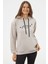 Kanguru Cepli Kapüşonlu Sweatshirt - Bej 1