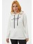 Kanguru Cepli Kapüşonlu Sweatshirt - Ekru 2