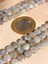 Labradorit Taşı Yassı Faset Kesim Kolye 6X4MM (Sabit Klipsli) 5