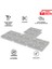 Kendinden Yapışkanlı Terrazzo Desenli Pvc Karo 30X30 cm 4'lü 0,36 M2 2
