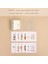 Beyaz Mini Sevimli Şeffaf Mini Gevşek Yapraklı Defter Yaratıcı Taşınabilir Cep El Kitabı 3 Halka Bağlayıcı Kawaii Okul Malzemeleri Kırtasiye (Yurt Dışından) 1