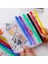 Zip Çanta 6 Adet A6 A5 A6 A7 Macaron Renk 6 Telli Pu Klipsli Defter Deri Gevşek Yaprak Defter Kapağı Defterler Dergisi Kawaii Kırtasiye (Yurt Dışından) 1