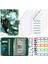 2 Adet Sticker A6 A6 Renkli Para Bütçe Planlayıcısı Fermuarlı Bağlayıcı Zarflar Nakit Zarflar, Bütçeleme Para Organizatör Bağlayıcı Defter Için (Yurt Dışından) 2