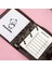 Wulianxiong Mini Jıanwu Yaratıcı Sevimli 3 Yüzük Mini Gevşek Yaprak Bağlayıcı Öğrenci Taşınabilir Cep Defter Dergisi Kartpostal Depolama Okul Malzemeleri (Yurt Dışından) 5
