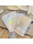 3 Kuşak A6 A6 Geniş Şeffaf Pvc Gevşek Yapraklı Kılıf Ekle Renkli Klip Gevşek Yapraklı Kitap 3 "6" Kükarbon Küçük Kart Kartpostal Depolama Kırtasiye (Yurt Dışından) 2