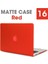 Mat Kırmızı Eski AIR13 A1369A1466 Apple Macbook Macbook Için Laptop Çantası Air Pro Retina Yeni Dokunmatik Bar 11 12 13 15 Inç Sert Laptop Kılıfı 13.3 Çanta Kabuk (Yurt Dışından) 2