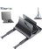 Siyah Tenmtoo 2 In 1 Dikey Dizüstü Bilgisayar Standı Tutucu Yerden Tasarruflu Yerçekimi Dizüstü Bilgisayar Tutucu Tüm MacBook Yüzey iPad Dell Dizüstü Standı (Yurt Dışından) 2
