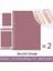 Darkpink Seti (4 Adet) B5 4 Sayfa A4 A5 B5 Gevşek Yaprak Kitap Kapağı Pp Renkli Bağlayıcı Spiral Halka Şeffaf Plastik Kırtasiye Ofis Okul Malzemeleri (Yurt Dışından) 1
