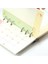 Dizin Sayfaları 6pcs A6 45 Sayfa Kawaii A5 A6 Gevşek Yaprak Defter Kağıdı Dolum Spiral Bağlayıcı Dizin Iç Sayfalar Aylık Haftalık Günlük Planlayıcı Gündem (Yurt Dışından) 5