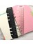 Kapak A4 Cetvel A4 B5 A5 A6 A7 Pp Mat Buzlu Planlayıcısı Gündem Dokibook 6 Delik Gevşek Yaprak Spiral Defter Organizatör (Yurt Dışından) 5