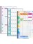 3 Takım A6 Örgülü Tahıl Deri Para Bütçe Planlayıcısı Bağlayıcı Zarflar Nakit Defter Kapağı Bütçeleme Için Para Organizatör Bütçe Bağlama (Yurt Dışından) 1