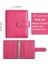 Pembe Iyi Malzeme A7 Pu Deri Bütçe Bağlayıcı Defter Nakit Zarflar Sistemi Seti Bağlayıcı Cepler Para Bütçe Tasarrufu Fatura Organizatör (Yurt Dışından) 1