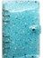 Mavi Yıldız A5 A5/a6 Glitter Pul Gevşek Yaprak Defter Iç Çekirdek Kapak 6 Yüzük Şeffaf Dosya Klasörü Bağlayıcı Halkası Kawaii Kırtasiye Tedarik (Yurt Dışından) 1