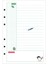Cornell A5 45 Sayfa Kawaii A5 A6 A7 Gevşek Yaprak Defter Kağıdı Dolum Spiral Ciltleyici Dizin Iç Sayfalar Aylık Haftalık Günlük Planlayıcı Gündem (Yurt Dışından) 1