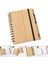 Gösterildiği Gibi Ahşap Tahıl Not Defteri Konu Not Defterleri Çalışma Defteri Yazma Defter Günlüğü A5 Bambu Defter Aylık Planlayıcı Kitap Defter Çalışması (Yurt Dışından) 4