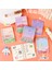 Meteor Yağmuru A7 Gevşek Yaprak Not Defteri Dizüstü Günlüğü Astarlı Defterler Günlükler Kawaii Öğrenci Not Defteri Planlayıcısı Okul Ofis Malzemeleri 85X105 mm 1 Adet (Yurt Dışından) 3
