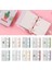 A-Altın Yaratıcı 3 Delik Mini Pvc Gevşek Yaprak Defter Kapağı Dergisi Gezgin Taşınabilir Dizüstü Klip Dolum Aksesuarı Okul Kırtasiye (Yurt Dışından) 3