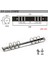 Gümüş A5 25 mm Metal Spiral Halkalar Bağlayıcı Klip 2 Çift Vidalı Günlüğü Dizüstü Planlayıcısı A5 Bağlayıcı Klip Dosya Klasörü (Yurt Dışından) 1