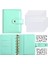 J 2 Etiketli Set A7 2023 Yeni Pu Deri Defter A7 Bağlayıcı Dıy Planlayıcı Organizatör 6 Fermuarlı Cepler 12 Adet Bütçe Sayfası 2 Adet Fransız Alfabesi Çıkartmaları (Yurt Dışından) 1
