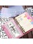 Pembe Kapak A6 A6 Bağlayıcı Bütçe Planlayıcısı Defter Kapakları Klasör A6 Boyutu 6 Delik Bağlayıcı Cepler Plastik Bağlayıcı Fermuar Para Tasarruf Zarfı (Yurt Dışından) 5