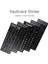 Deutsch Rusça Ingilizce Fransızca Ispanyolca Koren Arapça Portekizce Klavye Çıkartmalar Dizüstü Pc Için Standart Mektup Düzeni Klavye Kapakları (Yurt Dışından) 3