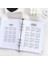 A5 2023 A5 A6 Takvim Defter Bölücüler Yıl Aylık Planlayıcı Şeffaf Yer Imleri Gevşek Yaprak Defter Gündem Notları Pedler Bölücüler (Yurt Dışından) 3
