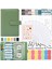 Pembe Set A6 A6 Bağlayıcı Bütçe Planlayıcısı Defter Kapakları Klasör A6 Boyutu 6 Delik Bağlayıcı Cepler Plastik Bağlayıcı Fermuar Para Tasarrufu Zarf (Yurt Dışından) 2