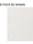 B-Noktası 80 Sayfa Mini Dosya Klasörü 3 Delik Gevşek Yaprak Dolum Defter Kapağı El Hesabı Günlüğü Halka Bağlayıcı Iç Sayfalar Günlüğü Kitap (Yurt Dışından) 1