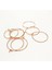 Altın 30MM 20 Adet 316L Paslanmaz Çelik 15 20 25 30 35MM Hipoalerjenik Altın Yuvarlak Daire Tel Küpe Çemberler Dıy Takı Yapımı Için Bulgular (Yurt Dışından) 4