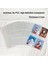 10 Adet 3 Cepli A4 Plrbok A4 Temizle 10 Paket Fotoğraf Albümü Dolum Sayfaları Dosya Koruyucu 4 Delik 6×4 10×15 4 Telli Dosya Fotokartları Kartpostal Kart Defter (Yurt Dışından) 2