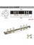 Altın Kişisel 25 mm Metal Spiral Halkalar Bağlayıcı Klip 2 Çift Vidalı Günlüğü Dizüstü Planlayıcısı A5 A6 Persoanl A7 Bağlayıcı Klip Dosya Klasörü (Yurt Dışından) 1
