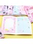 16 Adet Rastgele 4/16 Adet Sanrio Aile Karikatür Dizüstü Sevimli Melodi Kuromi Cinnamoroll Öğrencileri Renkli Sayfa Delikli Kapak Araba Hattı Dizüstü Bilgisayar (Yurt Dışından) 4