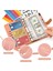 Pembe Kapak A6 A6 Bağlayıcı Bütçe Planlayıcısı Defter Kapakları Klasör A6 Boyutu 6 Delik Bağlayıcı Cepler Plastik Bağlayıcı Fermuar Para Tasarruf Zarfı (Yurt Dışından) 5