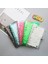 Satır 45 Yaprak A5 6-Ring A7 A6 A5 Defter Açık Mavi Pembe (Yurt Dışından) 4