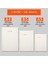 Noktalı Yedekler-1 Paket B5 A5/b5/a4 Bağlayıcı Defter Gevşek Yaprak Doldurulabilir Izgara/çizgi/boş/nokta Günlük Planlayıcısı Dergisi Üniversite Öğrencileri Okul Ofis Malzemeleri (Yurt Dışından) 3
