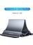 Metalik Uzay Gri Cabletıme Dikey Dizüstü Bilgisayar Standı Isı Dağıtımı Kaymaz Silikon Yerçekimi Tutucu MacBook Yüzey iPad Tablet Standı C418 (Yurt Dışından) 1