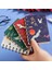 Flipbook Yeşil Kore A7 Cep Kitabı Antika Vinç Taşınabilir Dizüstü Öğrenci Sevimli Rollover Mini Kalın Bobin Kırtasiye Kawaii Basit Dergisi (Yurt Dışından) 4