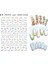 WG035 Yeni Roma 26 Ingilizce Alfabe Numarası 3D Kendinden Yapışkanlı Nail Art Çıkartma Kelime Küçük Harf Tırnak Dövmeler Süslü Çıkartmalar (Yurt Dışından) 1